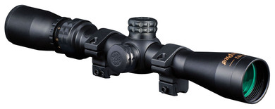 Konus 7260 KonusPro Matte Black 2-7x32mm 1 in Tube Engraved 30/30 Duplex Reticle Includes Mounting Rings,, Rifle Scope