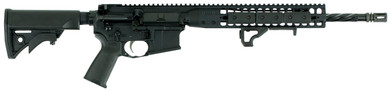 LWRC ICDIR5B16CAC LWRCI Direct Impingement *CA Compliant 5.56x45mm NATO 16.10 in 10+1 Black Anodized Black 6 Position Stock Black Magpul MOE+ Grip, Rifle