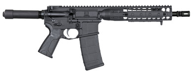 LWRC ICDIP5B10 Individual Carbine 5.56x45mm NATO 30+1 10.50 in Black Steel Barrel, Black Hard Coat Anodized Aluminum Integrated Rail Base Receiver, Black Synthetic Buffer Tube, Black Magpul Grips, Pistol