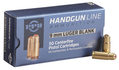 PPU Ammunition PPB9L Blank