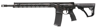 Daniel Defense 0212802364055 DDM4 V7 Pro *CA Compliant 5.56x45mm 10+1 18 in Black Chrome Moly Vanadium Barrel, Rattlecan Cerakote Receiver, Black Synthetic 6 Position Stock w/SoftTouch Overmolding, Black Polymer Grip, Rifle