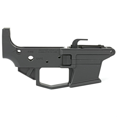 Angstadt 1045, Semi-automatic, Stripped Lower Receiver, 45ACP/ 10MM, Anodized Finish, Black, Accepts Glock Pattern Magazines AA1045LRBA
