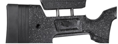 Bergara BPR2065MCHB Premier HMR Pro 6.5 Creedmoor 5+1 24 in Tactical Gray Cerakote Heavy Barrel, Tactical Gray Cerakote Steel Receiver, Gray Speckled Black Molded w/Mini-Chassis, Adjustable Stock, Rifle