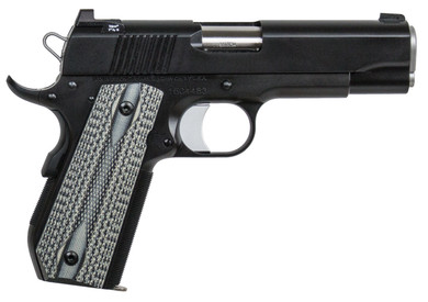 Dan Wesson 01826 V-Bob 45 ACP 8+1 4.25 in Stainless Match Grade Barrel, Black Duty Serrated Stainless Steel Slide & Frame w/Beavertail, Black/Gray G10 Grip, Pistol