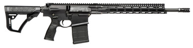 Daniel Defense 0215813210047 DD5 V4 7.62x51mm NATO 18 in 20+1 Black Hard Coat Anodized Black 6 Position w/SoftTouch Overmolding Stock Black Polymer Grip, Rifle
