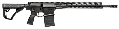 Daniel Defense 0215813210055 DD5 V4 *CA Compliant 7.62x51mm NATO 18 in 10+1 Black Hard Coat Anodized Black 6 Position w/SoftTouch Overmolding Stock Black Polymer Grip, Rifle
