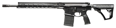 Daniel Defense 0215813210055 DD5 V4 *CA Compliant 7.62x51mm NATO 18 in 10+1 Black Hard Coat Anodized Black 6 Position w/SoftTouch Overmolding Stock Black Polymer Grip, Rifle