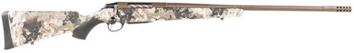 Tikka JRTXVW316 T3x Lite 308 Win 3+1 22.40 in Midnight Bronze Cerakote Fluted Threaded Barrel, Steel Receiver, Veil Wideland Fixed Synthetic Stock, Black Interchangeable Backstrap Grip, Rifle