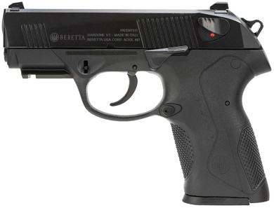 Beretta JXC9F20 Px4 Storm Compact 9mm Luger 10+1 3.27 in Black Steel Barrel, Black Bruniton Serrated Steel Slide, Black Polymer Frame w/Picatinny Rail & Interchangeable Backstrap Grip, Pistol