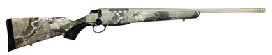 Tikka JRTXVA319 T3x Lite Full Size 6.5 PRC 3+1 24.30 in Stainless Fluted Threaded Barrel, Stainless Steel Receiver, Veil Alpine Fixed Synthetic Stock, Black Interchangeable Backstrap Grip, Right Hand, Rifle
