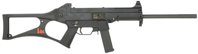 H&K 81000092 USC 45 ACP 16 in 10+1 Black Polymer, Skeleton Black Stock, Rifle