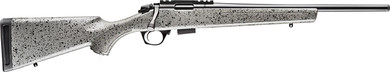 Bergara BMR003 BMR Full Size 22 WMR 5+1/10+1 18 in Matte Blued Steel Threaded Barrel & Steel Receiver, Fixed Gray/Black Speckled Synthetic Stock, Rifle