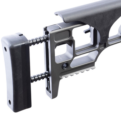 Barrett 18496 MRAD 6.5 Creedmoor 10+1 24 in Fluted Barrel, Black Cerakote Aluminum Receiver, Synthetic Folding Stock w/Adjustable LOP, Adjustable Match Grade Trigger, Safety &, Magazine Release, Rifle