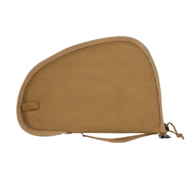 Allen 3614 Torrey, Handgun Case Coyote Tan Polyester, Small Accessory Pocket, Muzzle Pocket & Lockable Zipper 11.50 in x 7.75 in Exterior Dimensions