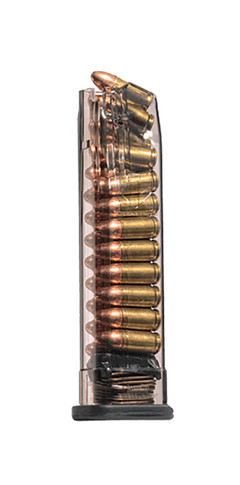 ETS Group HKVP921, Pistol Mags 21rd 9mm Luger for H&K VP9 Clear Detachable, Magazine