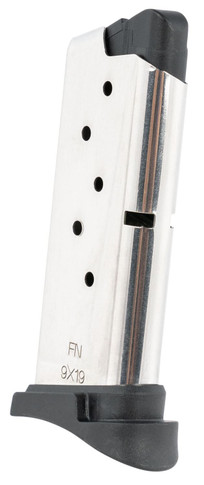FN 20100262 503 6rd 9mm Luger Stainless/Black, Magazine