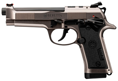 Beretta J92XRD21 92X Performance Defensive Full Size Frame 9mm Luger 15+1, 4.90 in Black Barrel, Gray Nistan Optic Ready/Serrated Steel Slide & Frame w/Beavertail, Pistol