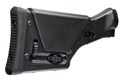 Magpul MAG340-BLK PRS2 Precision Stock Fixed Adjustable Comb Black Synthetic for HK G3/91