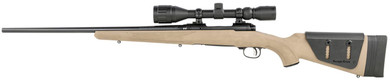 Savage Arms 18708 11 Hunter 6.5 Creedmoor 4+1 22 in Barrel, Black Metal Finish, FDE Fixed with Adjustable Cheek Piece Stock Includes Bushnell 4-12x40mm Scope, Rifle