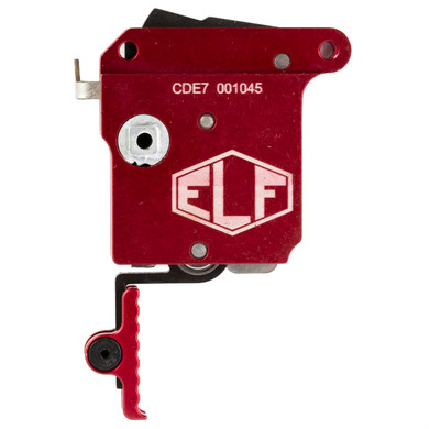 Elftmann Tactical Trigger, Remington 700, Straight with Internal Bolt Release, Red ELF 700-R