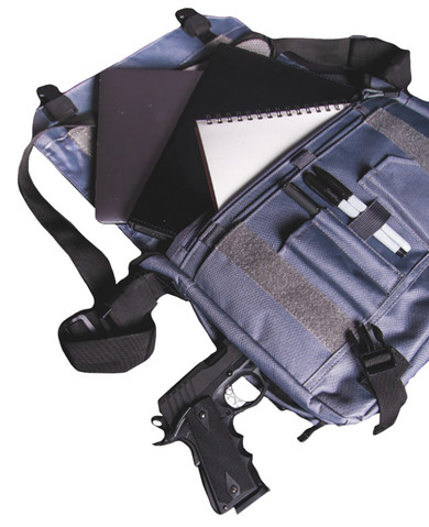 Rukx Gear ATICTBBS Discrete Carry Business Bag Smoke Gray Shoulder