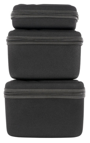 US PeaceKeeper P25020 Gear/Ammo Case Black EVA Denier Nylon *Set of 3