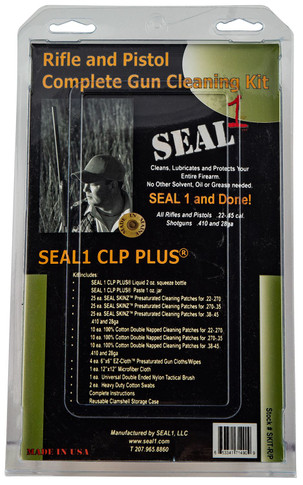 Seal 1 SKITRP Complete Gun Cleaning Kit, Rifle and, Handgun .22-.45 Cal 1 Kit