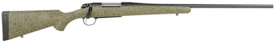 Bergara B14LM102C B-14 Hunter 7mm Rem Mag 3+1 24 in, Graphite Black Cerakote Barrel, SoftTouch Speckled Green Stock, Rifle