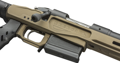 Bergara BPR3765PRC Premier MgLite 6.5 PRC 3+1 22 in Carbon Fiber CURE Carbon Fiber Barrel, Graphite Black Cerakote Steel Receiver, FDE XLR Element Folding Chassis 4.0 Stock, Rifle