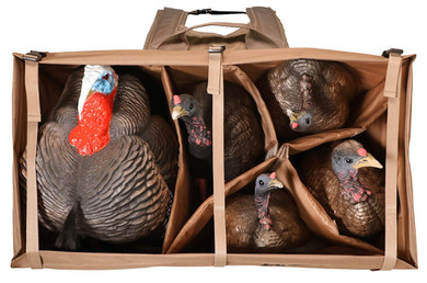 Higdon Outdoors 37195 X-Slot Turkey Bag Universal Tan 600D Polyester