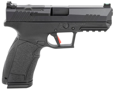 Tisas 15000100 PX-9 Gen3 Duty 9mm Luger 20+1/18+1, 4.11 in Black Steel Barrel, Black Cerakote Optic Cut/Serrated Steel Slide, Black Polymer Frame w/Picatinny Rail, Black Interchangeable Grip, Trigger Safety, Right Hand, Pistol