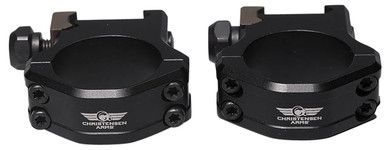 Christensen Arms 8100004100 Ultralight PRSR-X2 Black Anodized 1 in Low