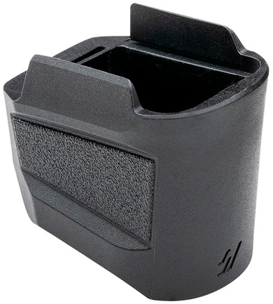 Strike Industries EMPP320 Enhanced, Magazine Plate Enhanced, Magazine Plate Extended +5rd 9mm Luger Black Polymer for Sig P320