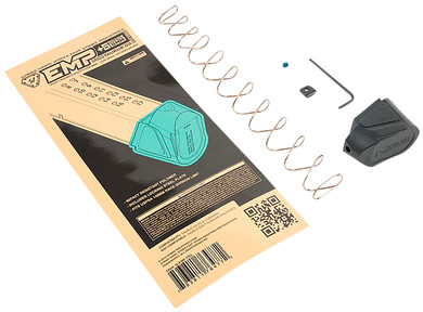 Strike Industries EMPTG3 Enhanced, Magazine Plate Extended +5rd 9mm Luger Black Polymer for Taurus G3