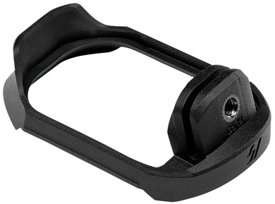 Strike Industries G5MAGWELL19 Flared Magwell 9mm Luger/40 S&W Compatible w/Glock 19/23 Gen5, Black Polymer