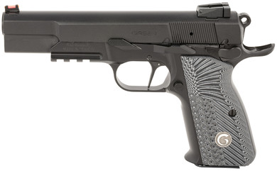 EAA GIRSAN 390470 High Power MC P35 Match 9mm Luger 15+1 4.87 in Stainless Steel Barrel, Matte Black Serrated Slide, Matte Black Steel Frame w/Accessory Rail & Beavertail, Black/Gray Checkered Grips, Pistol