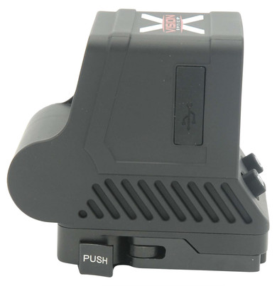 X-Vision 203210 TR1 Reflex Sight Thermal Black 1-4x 13mm Multi Reticle 320x280t 25Hz Resolution