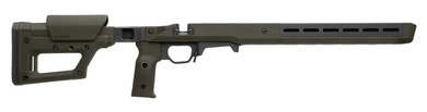 Magpul MAG1199ODG Pro 700 Lite SA OD Green Adjustable Synthetic Stock with Aluminum Chassis & Interchangeable Grips for Remington 700 Short Action