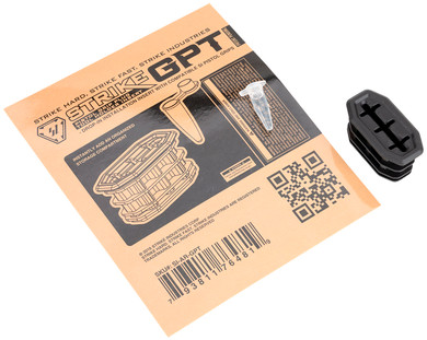 Strike Industries ARGPT Grip Plug Tool Grip Plug Black, Pistol Grip Storage Insert for Compatible Strike Industries, Pistol Grips