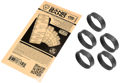 Strike Industries BANGBAND Bang Band Made of Black Rubber 5 Pack