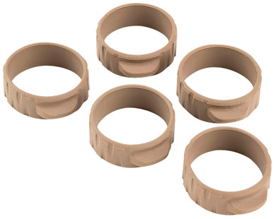 Strike Industries BANGBAND34MMFDE Bang Band Mini 34mm Made of FDE Rubber 5 Pack