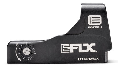 Eotech EFLX6RWBLK EFLX Mini Reflex Matte Black 1 x 6 MOA, Red Dot Sight