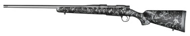 Christensen Arms 8010107400 Mesa FFT 6.5 PRC 4+1 20 in Threaded Barrel, Tungsten Gray Cerakote, Black with Gray Webbing Stock, Rifle