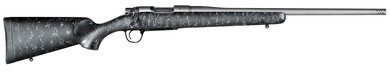 Christensen Arms 8010200200 Mesa Long Range 308 Win 4+1 24 in Tungsten Gray Cerakote, Black w/Gray Webbing Fixed Long Range Stock, Rifle