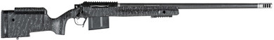 Christensen Arms 8010400100 BA Tactical Long Range 6.5 PRC 4+1 26 in Carbon Fiber Barrel, Black Nitride Finish, Black with Gray Webbing Stock, Rifle