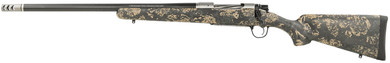 Christensen Arms 8010617900 Ridgeline FFT 28 Nosler 3+1 22 in Stainless Threaded Barrel, Stainless Aluminum Receiver, Green w/Black/Tan Accents Fixed Sporter Carbon Fiber Stock, Left Hand, Rifle