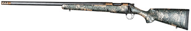 Christensen Arms 8010621300 Ridgeline FFT 300 Win Mag 3+1 22 in Burnt Bronze Cerakote Threaded Barrel, Burnt Bronze Cerakote Aluminum Receiver, Green w/Black/Tan Accents Fixed Sporter Carbon Fiber Stock, Left Hand, Rifle