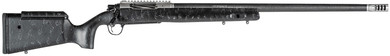 Christensen Arms 8010700200 ELR 300 PRC 3+1 26 in Target Profile Carbon Fiber Barrel, Black Nitride Finish, Black with Gray Webbing Stock, Rifle