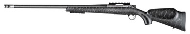 Christensen Arms 8011001600 Traverse 300 WSM 3+1 24in Threaded Barrel, Natural Stainless, Black with Gray Webbing Stock