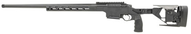 Seekins Precision 0011710103BLK Havak HIT Full Size 6.5mm Creedmoor 3+1 24 in Black Threaded Barrel, Black Picatinny Rail Steel Receiver, Adjustable Folding Aluminum Chassis, AR-Style Vertical Grip, Rifle